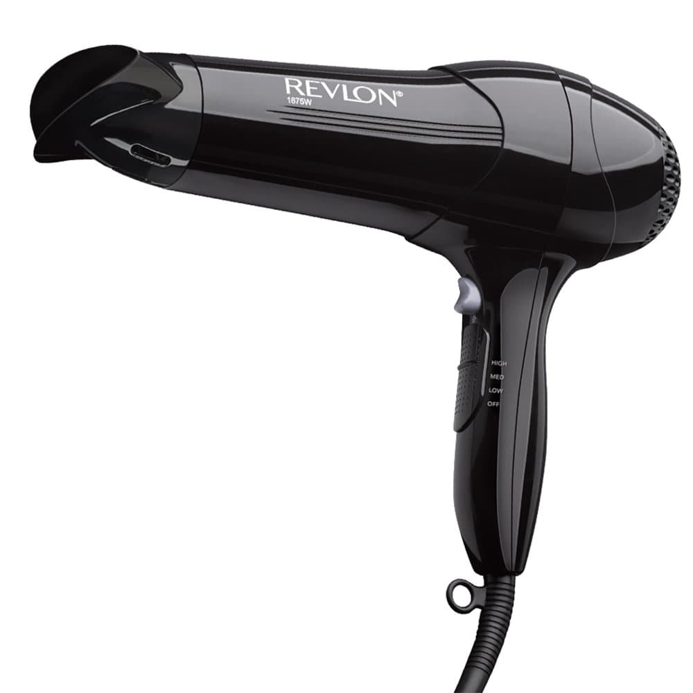 REVLON 1875 Watt Turbo Dryer, Black