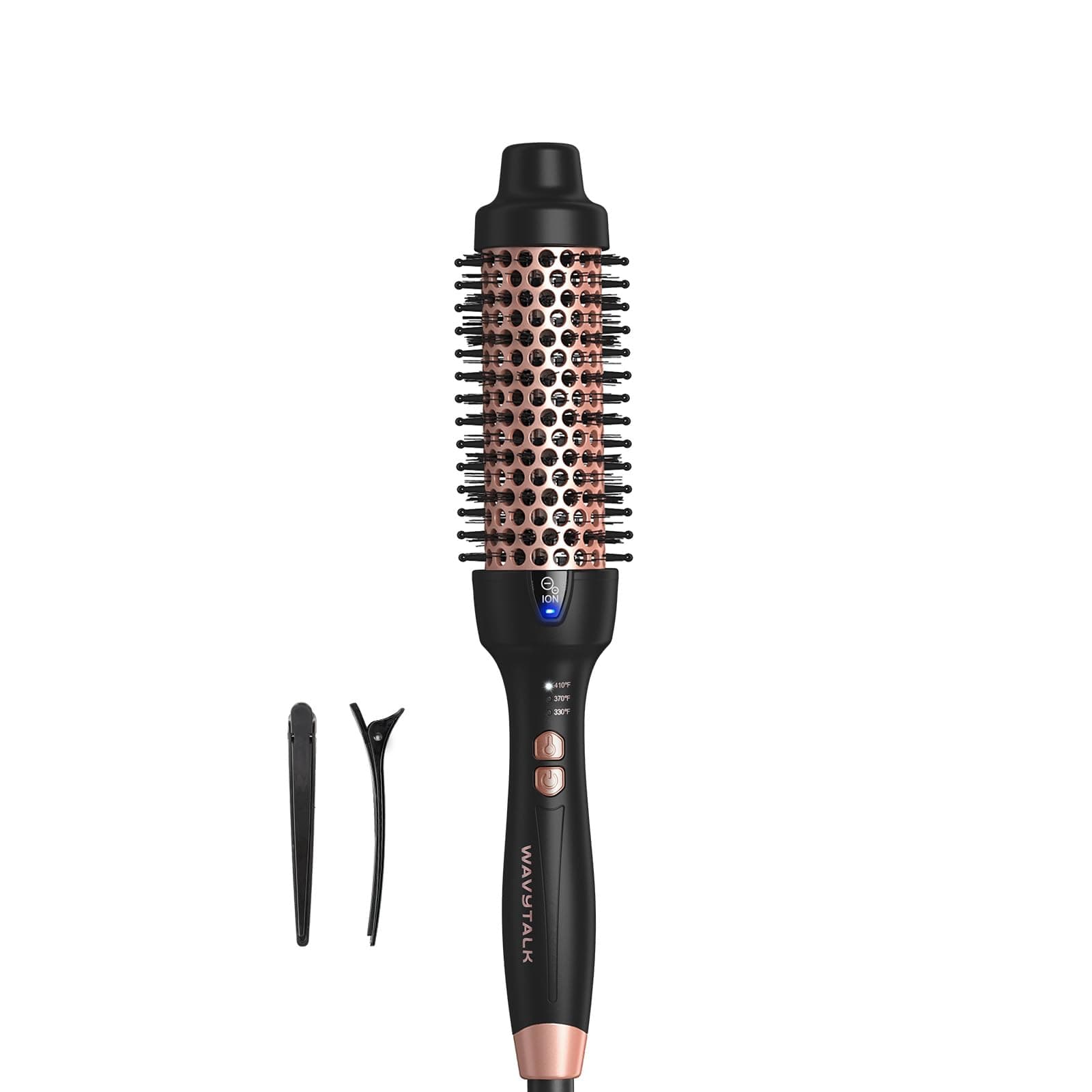 Wavytalk Blowout Express 1.5 Inch Ionic Thermal Brush for Smooth Hair & Natural Curls