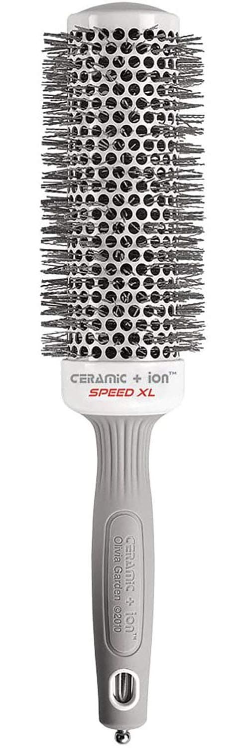 Olivia Garden Ceramic Ion Speed XL Round Thermal Hair Brush - Professional Blowout for Normal to Thick Hair