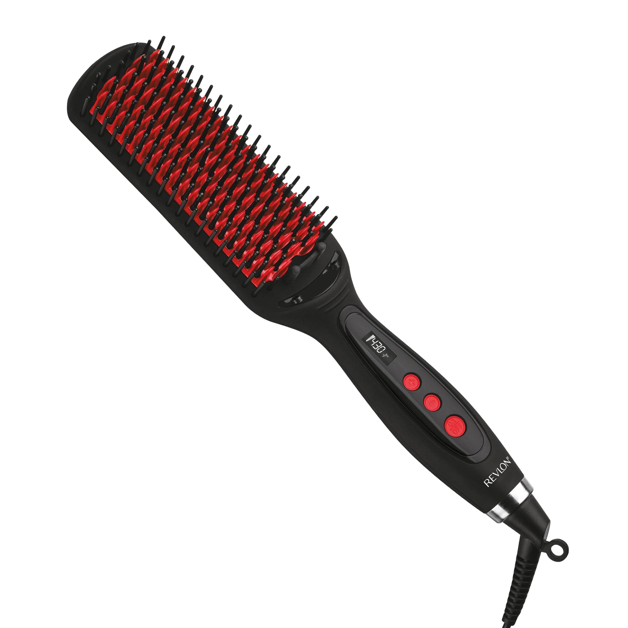 REVLON SmoothStay XL Straightening Brush - Sleek, Long-Lasting Straight Hair