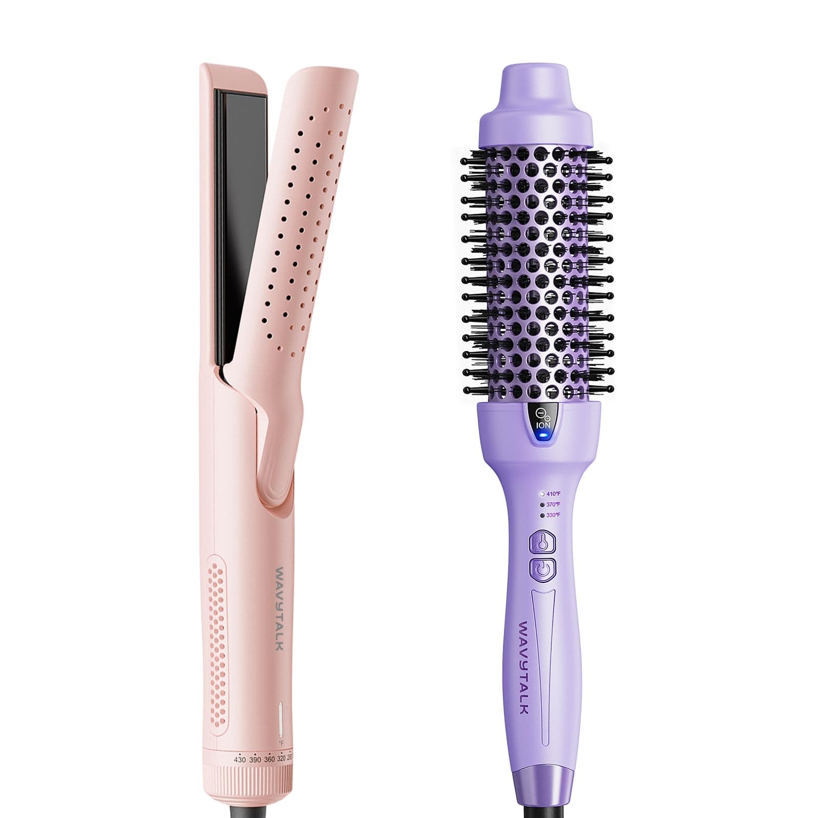 WavyTalk Cool Curl Airflow Styling Brush and Blowout Express