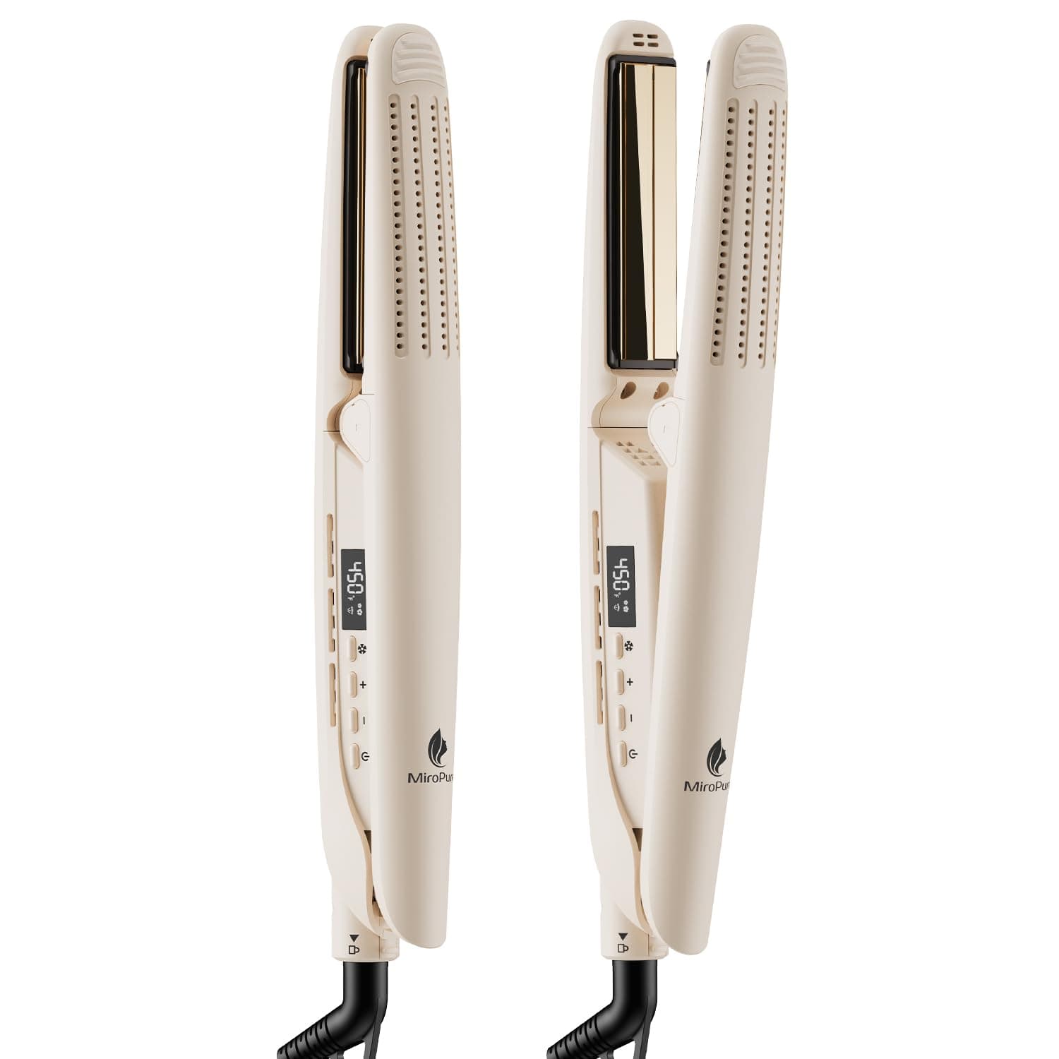 MiroPure Ionic 13-Temp Curling & Straightening Iron, Dual Voltage