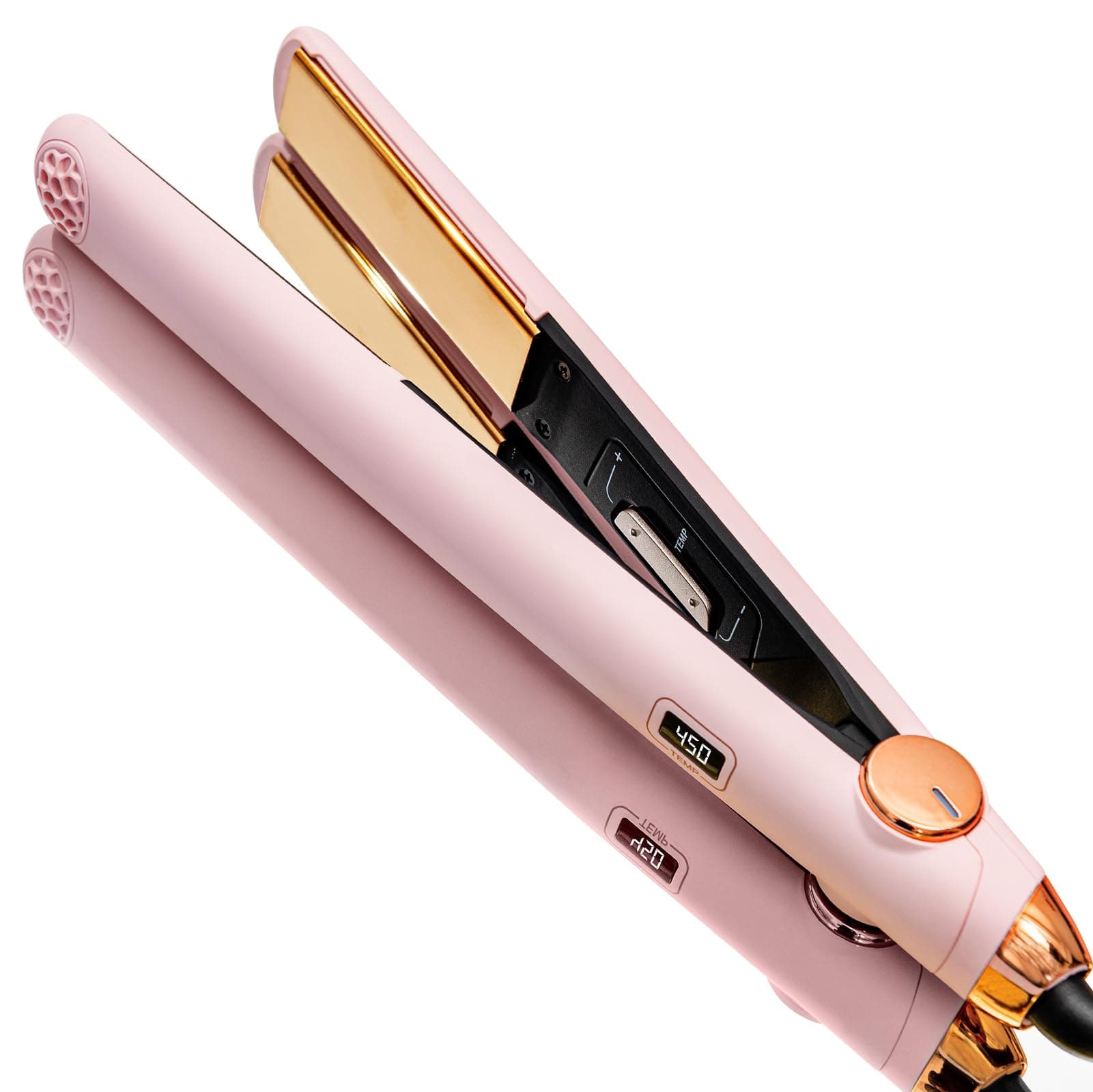 TYMO 1 Inch Titanium Straightener & Curler 10s Heat, 32 Temp Settings, Auto Shut Off