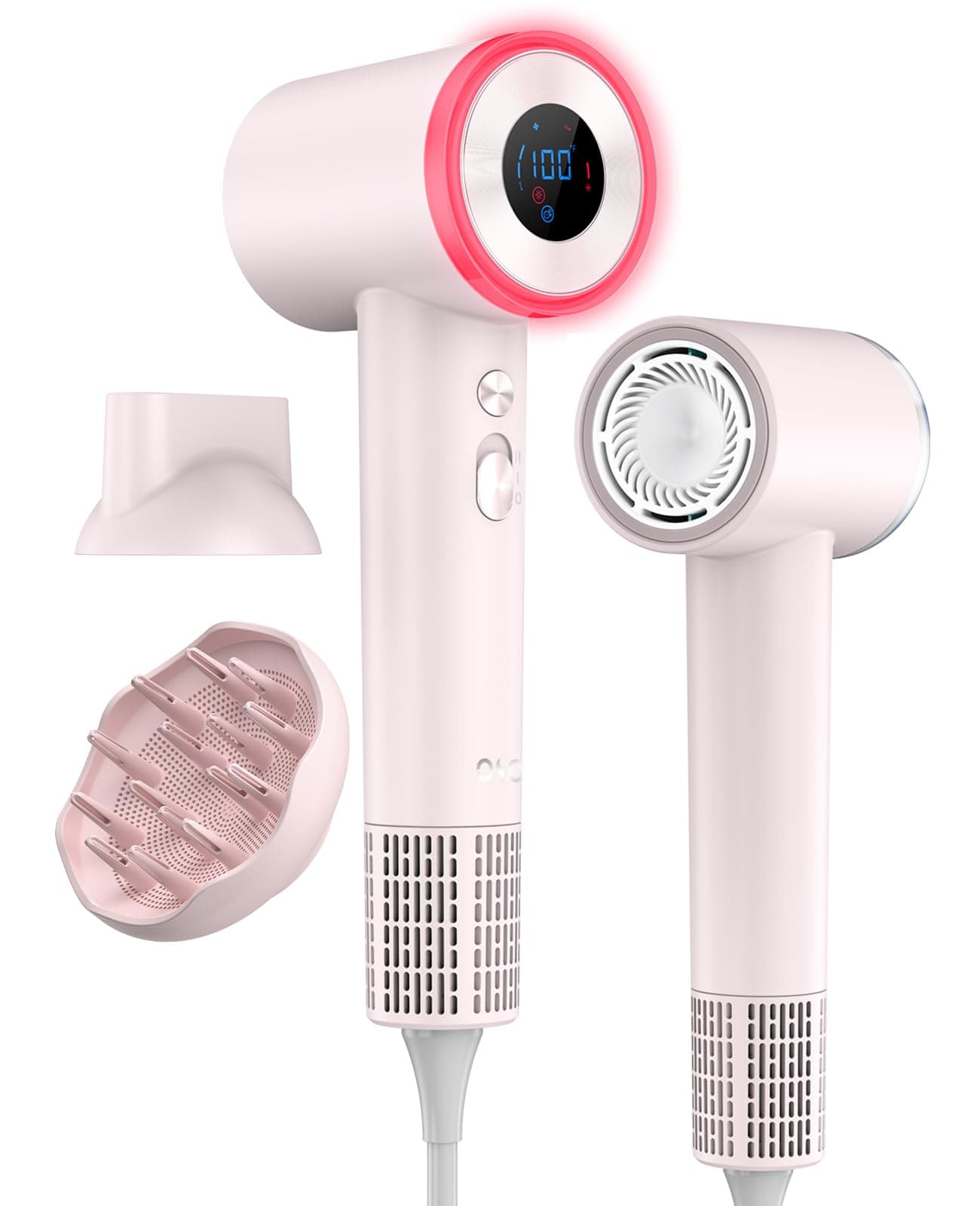 Professional Negative Ionic Hair Dryer with 110,000 RPM Motor